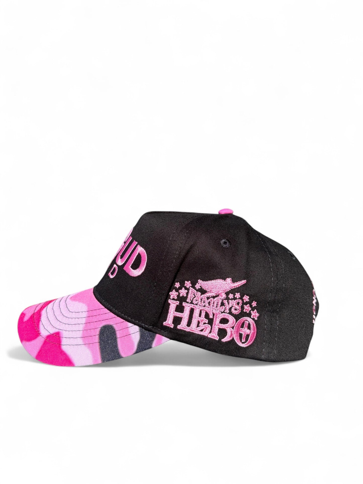GIRL DAD BOLD CAMO PINK