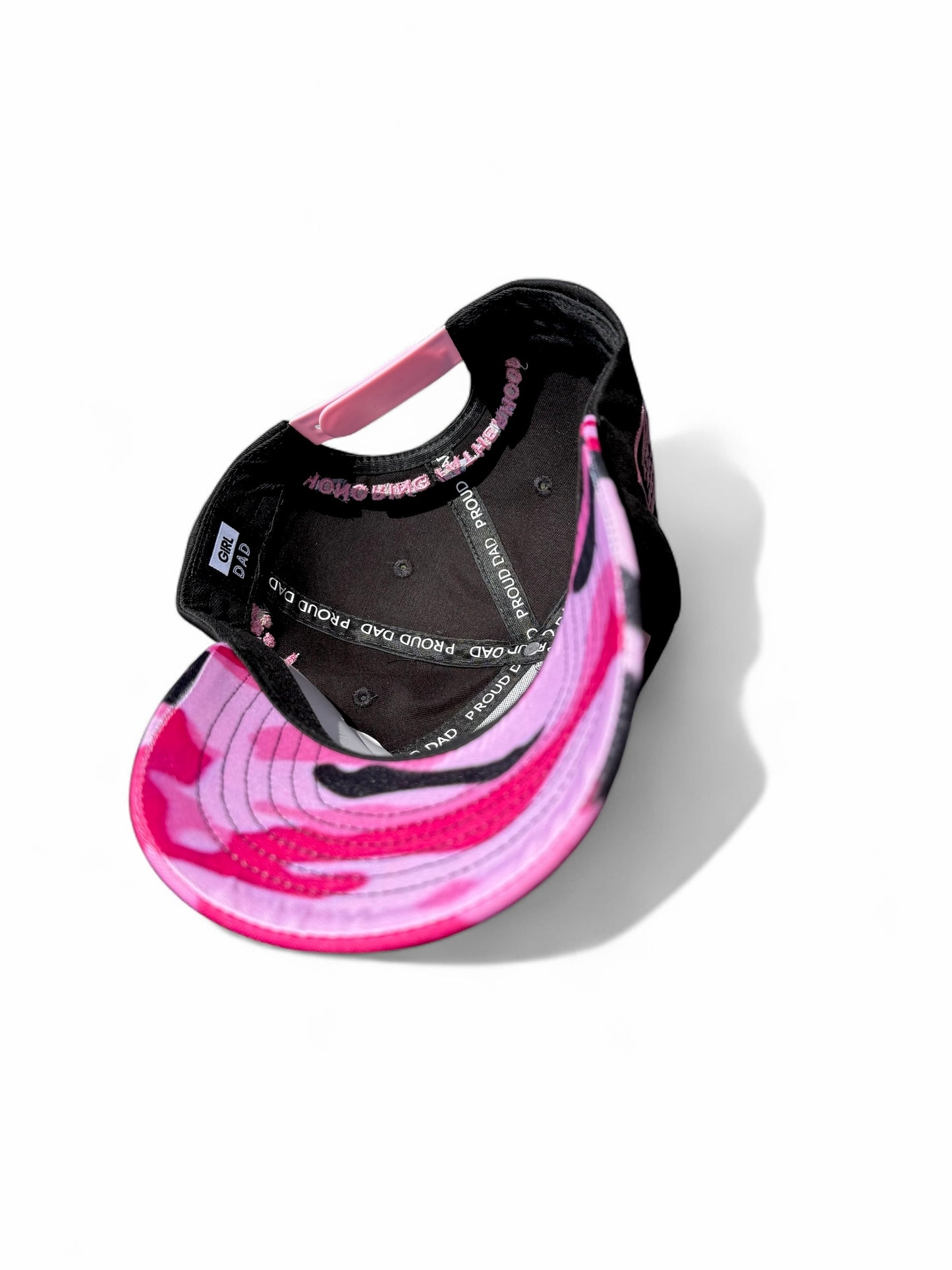 GIRL DAD BOLD CAMO PINK